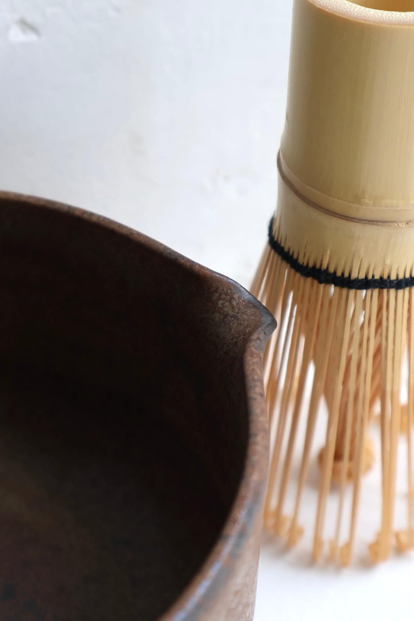 Matcha Bowl in Industrial Brown