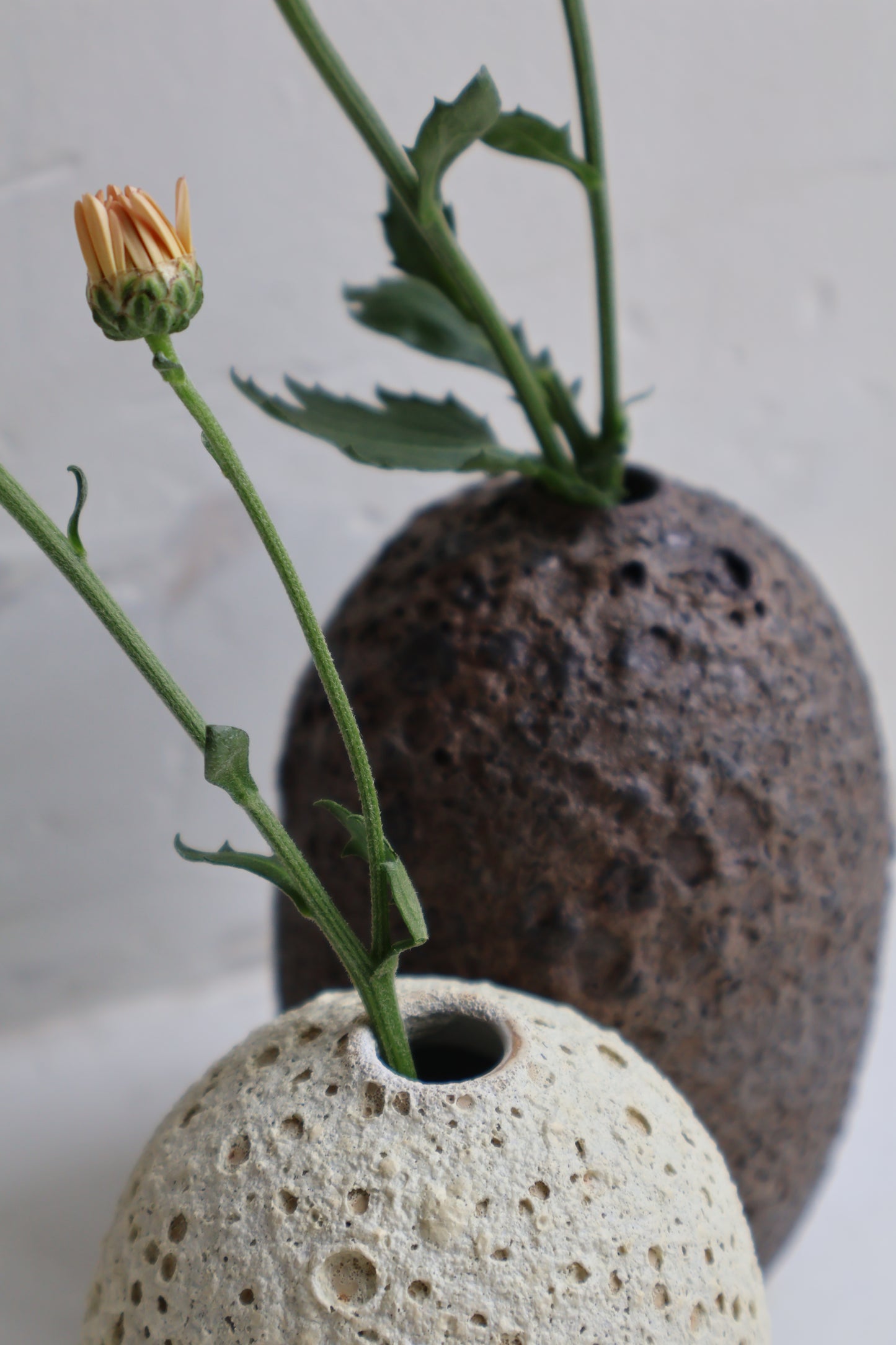 Yin Yang Lava Vases - Set of 2