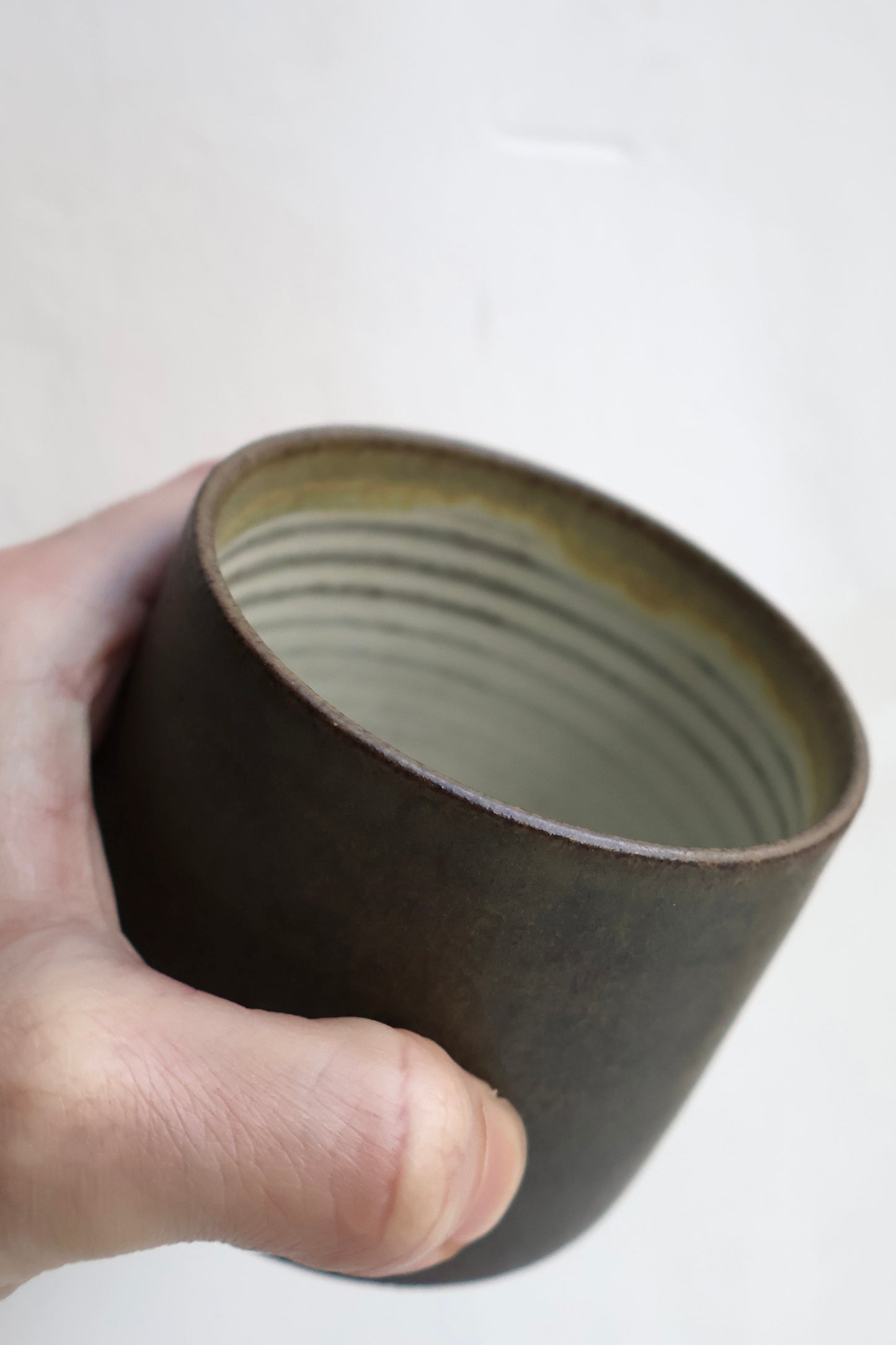 Tumbler in Matte Green | Medium