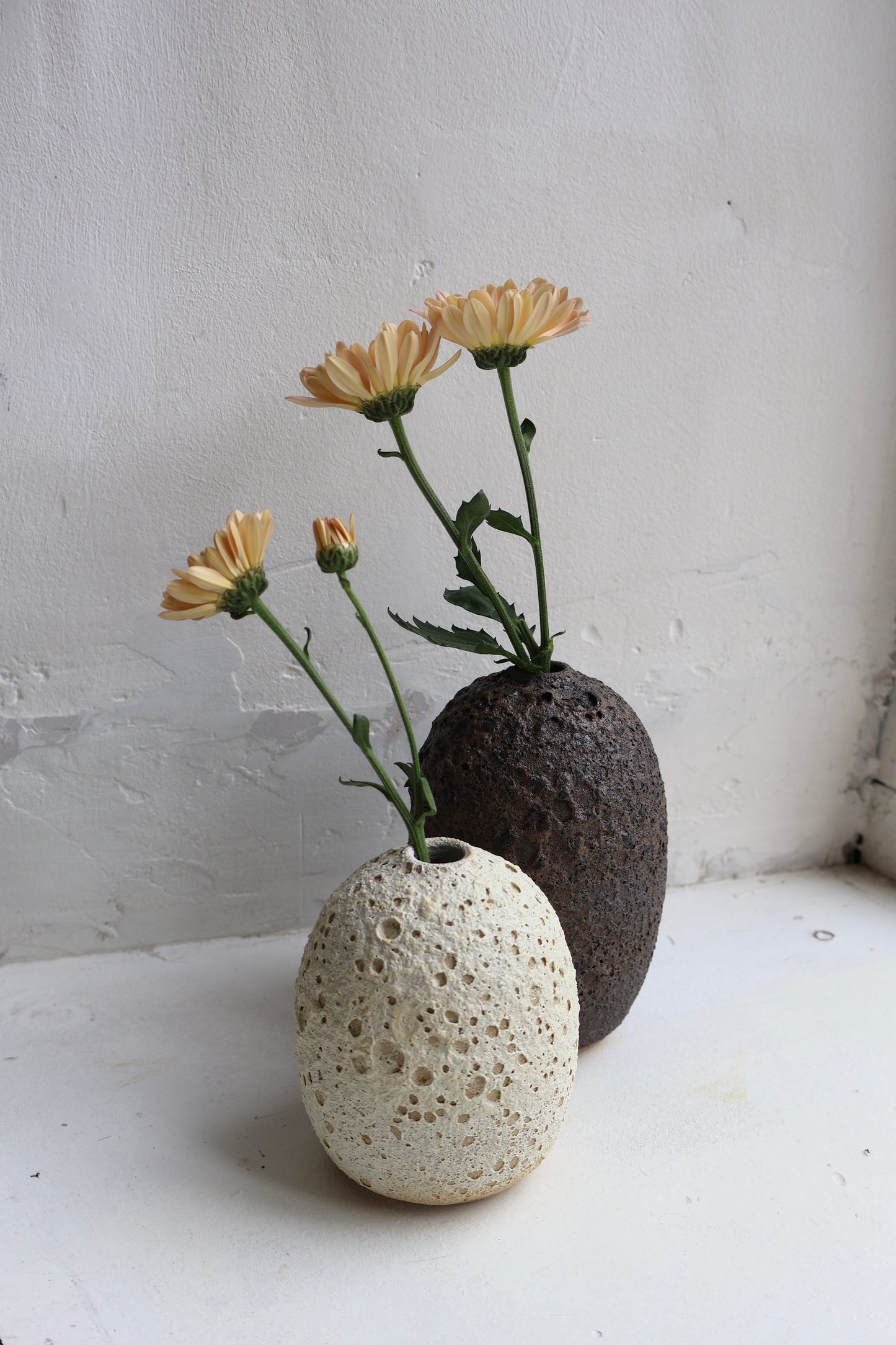 Yin Yang Lava Vases - Set of 2