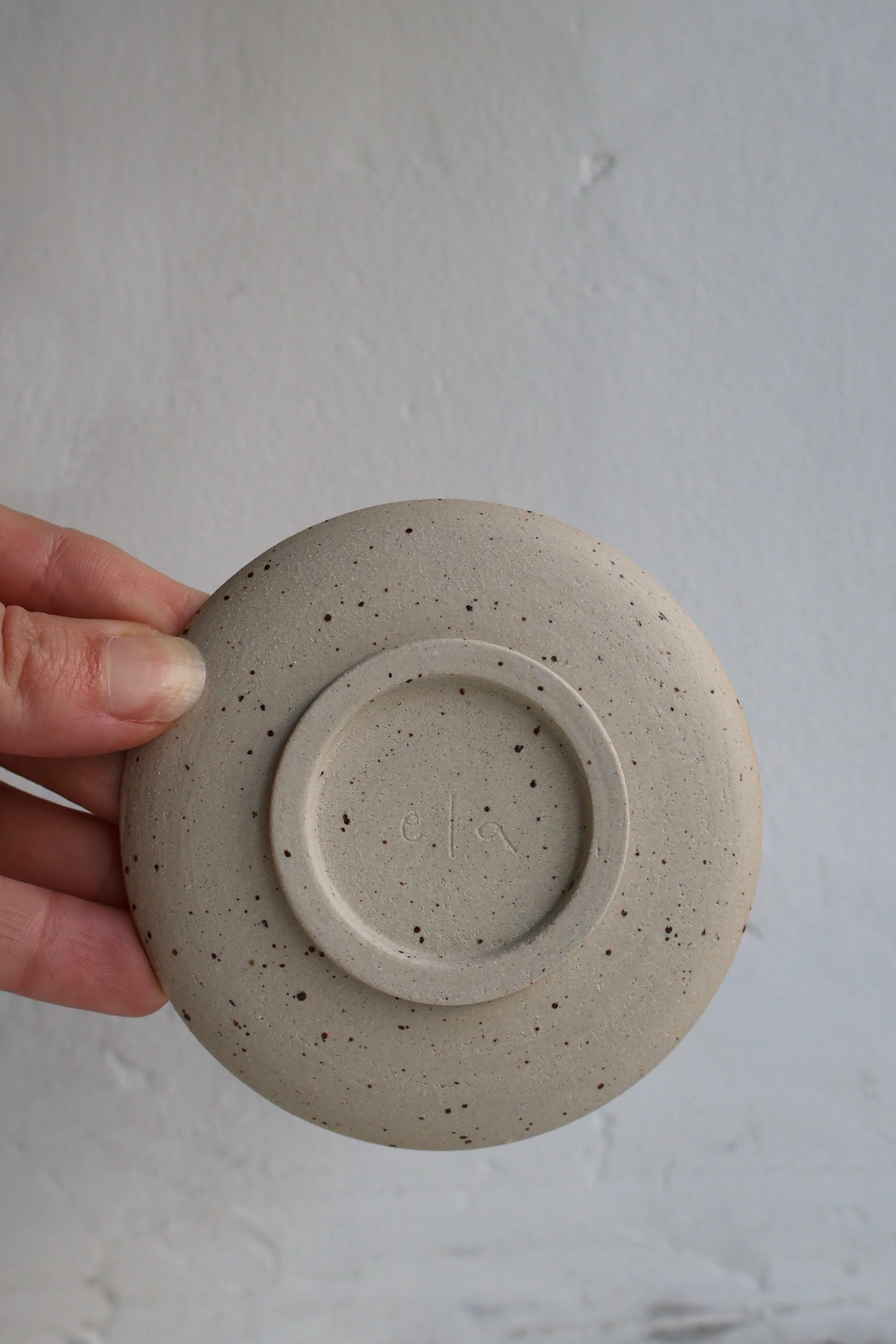 Mini plate in Matte Pink