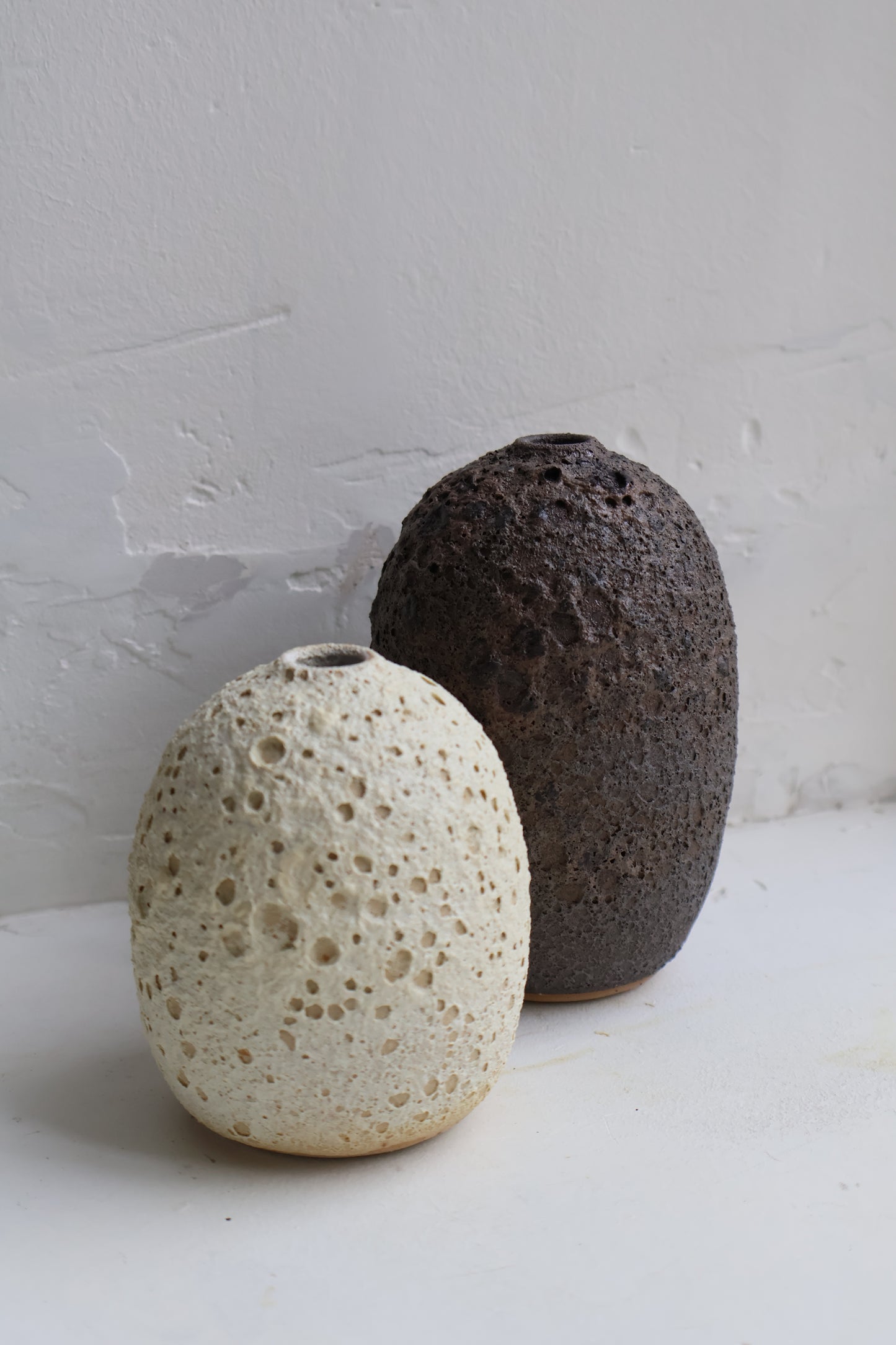 Yin Yang Lava Vases - Set of 2
