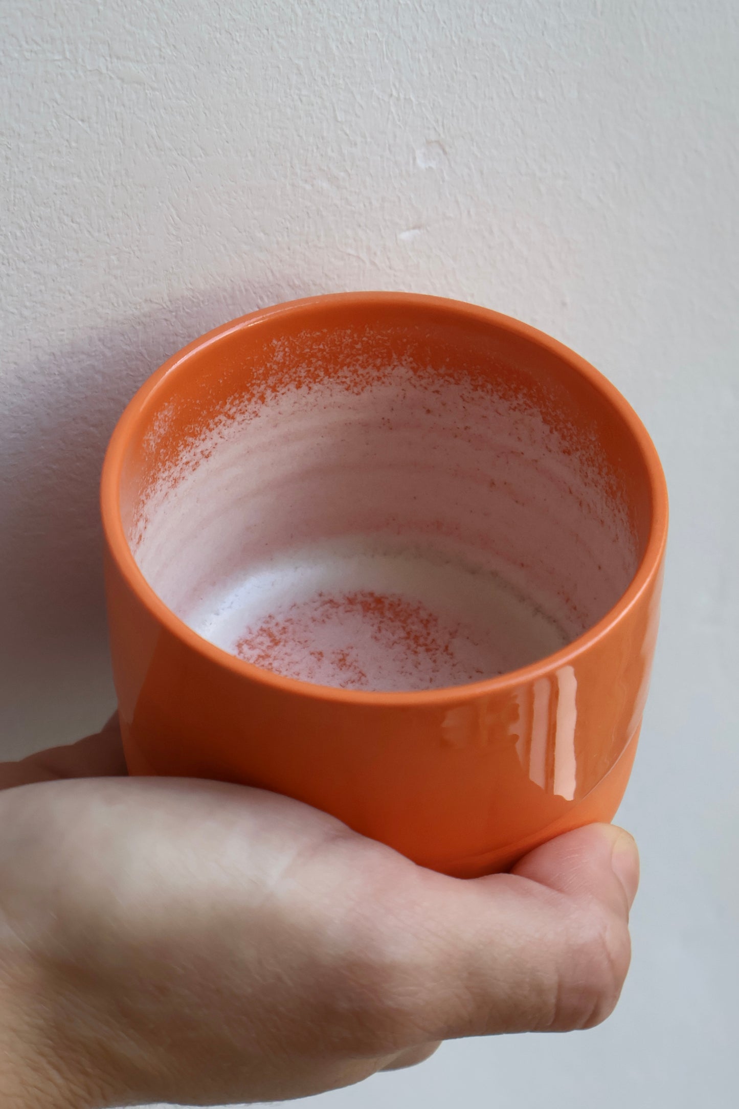 Small Tumbler in Sunset Orange