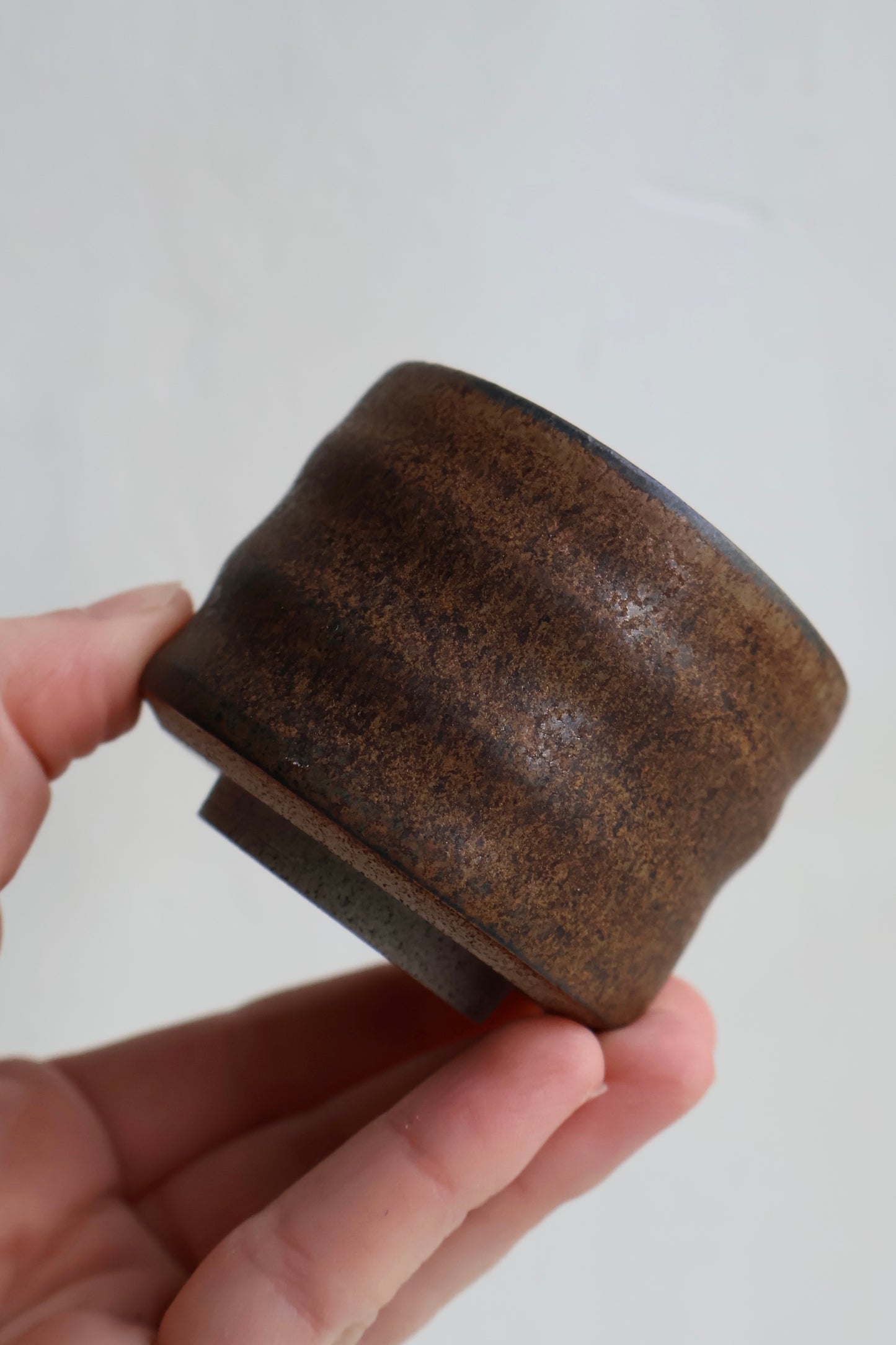 Organic Tumbler in Industrial Brown | Small