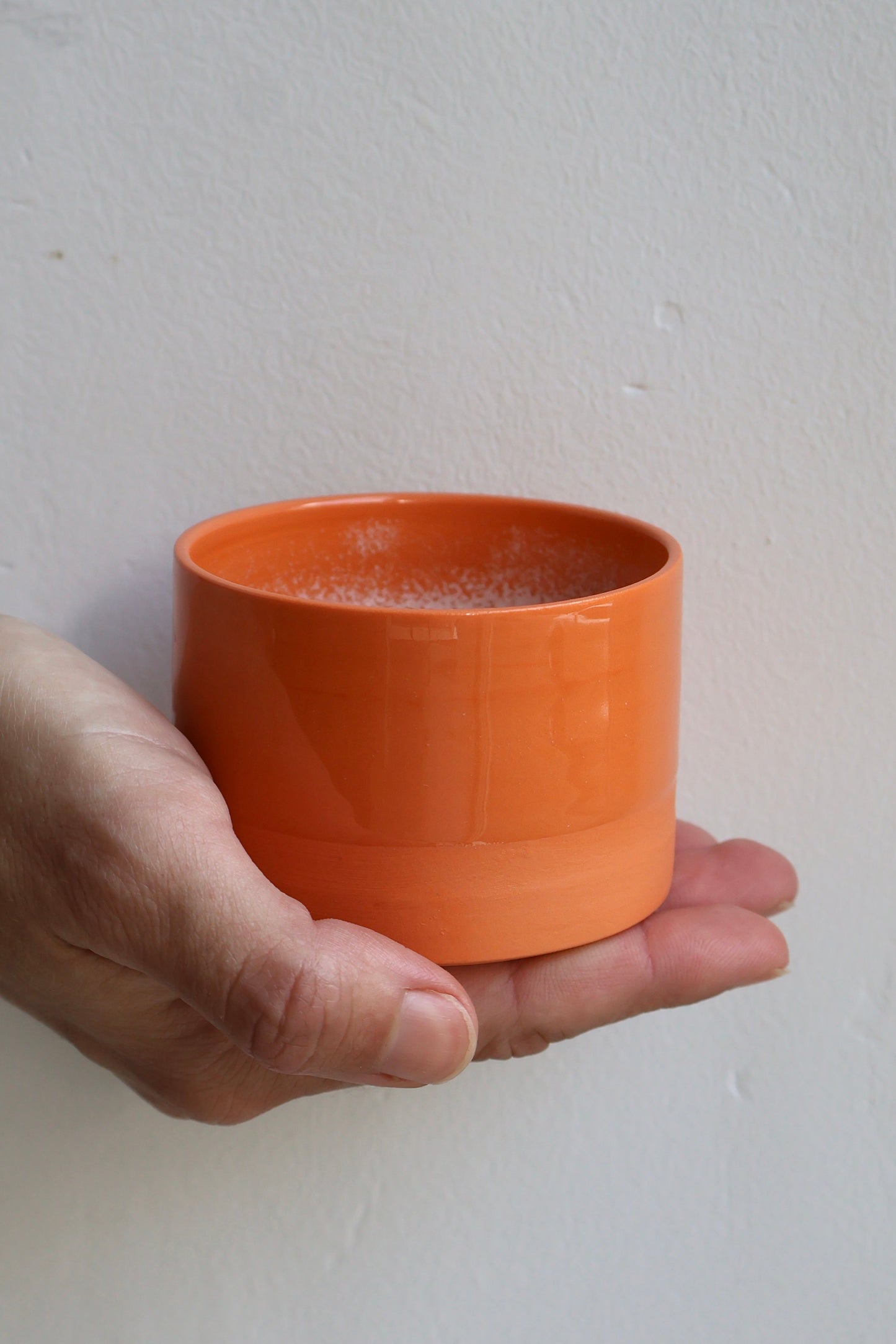 Small Tumbler in Sunset Orange