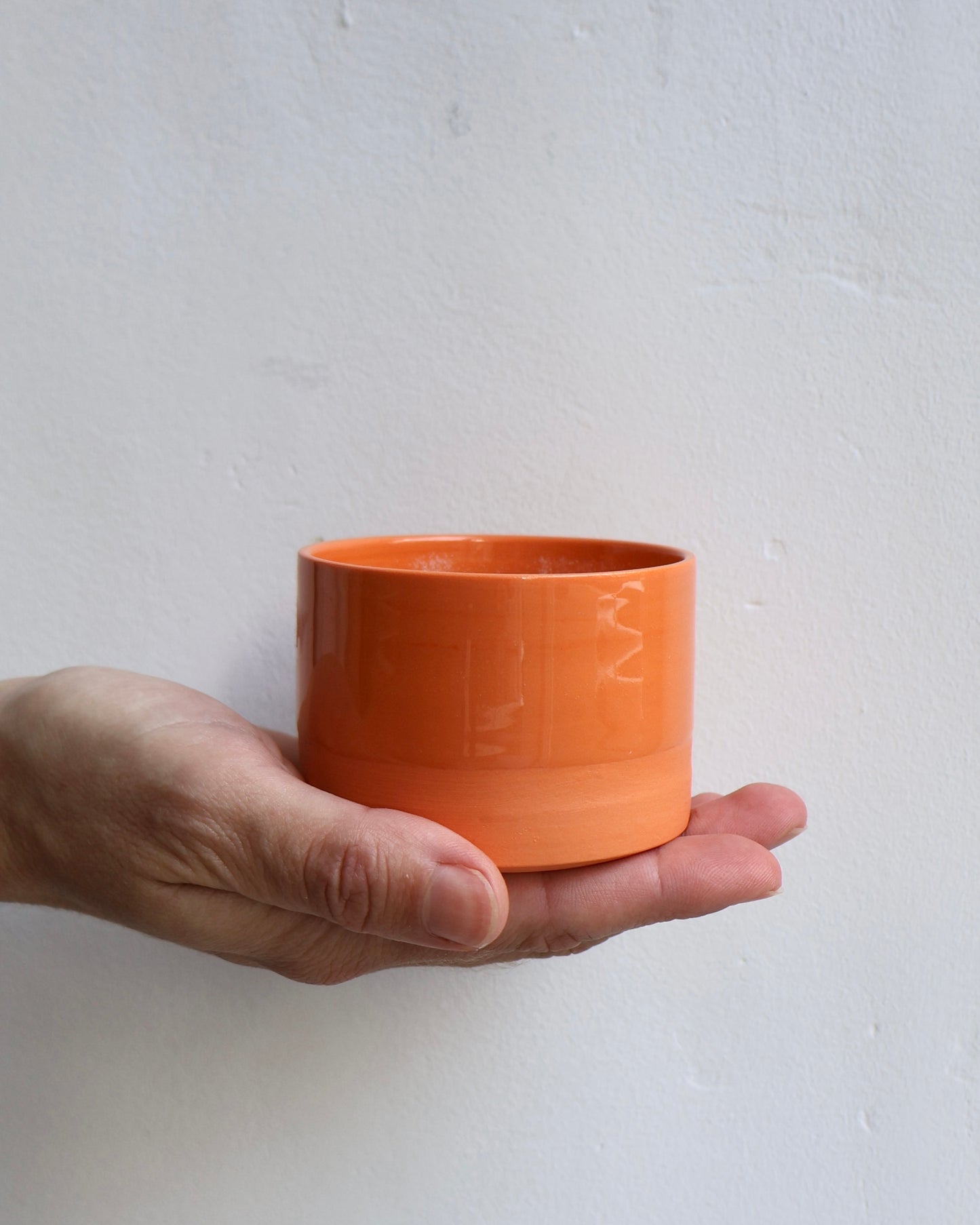 Small Tumbler in Sunset Orange