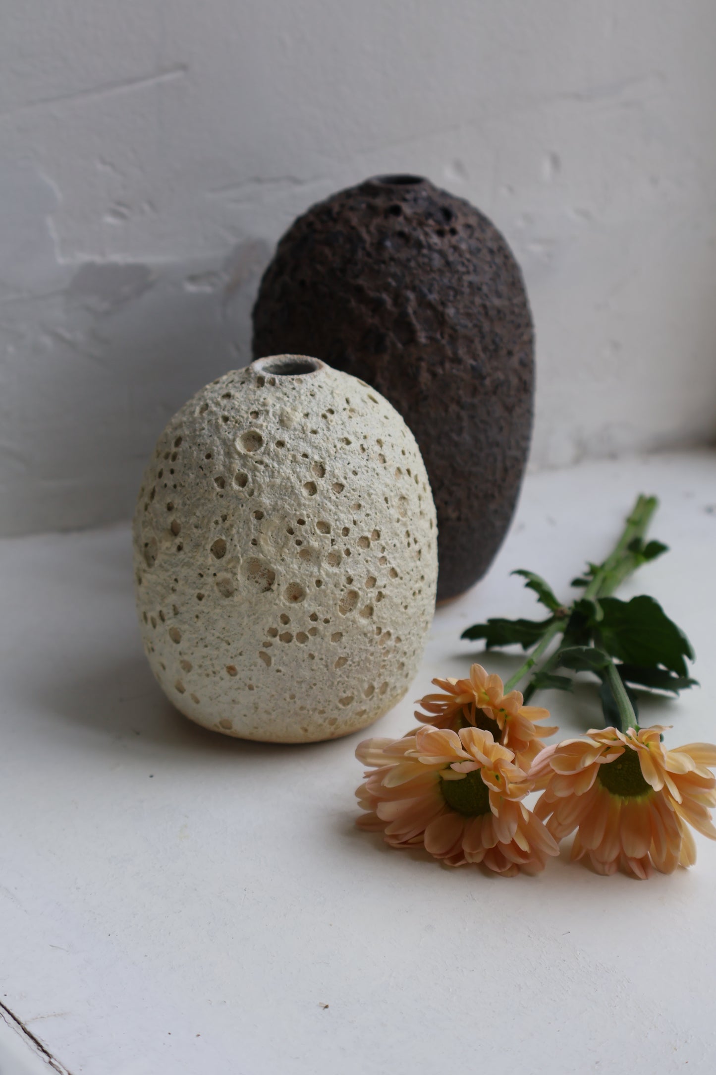 Yin Yang Lava Vases - Set of 2