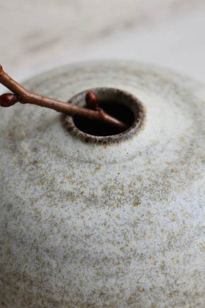 Bud Vase in Matte White