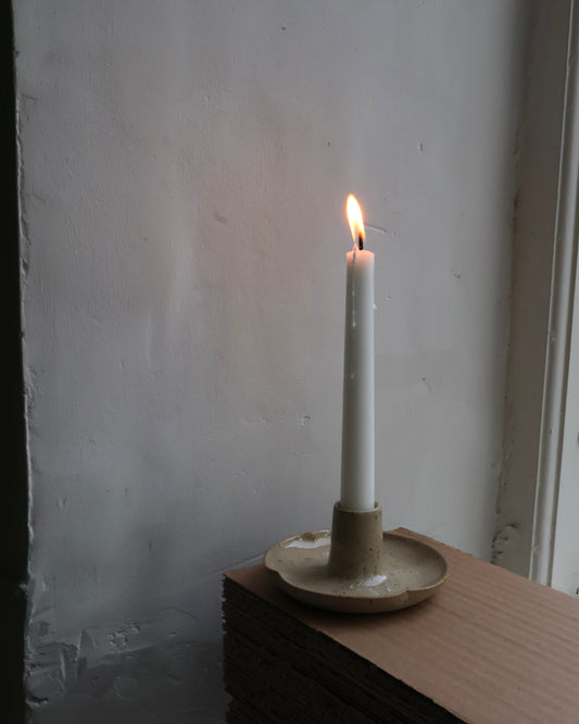 Ceramic candle holder