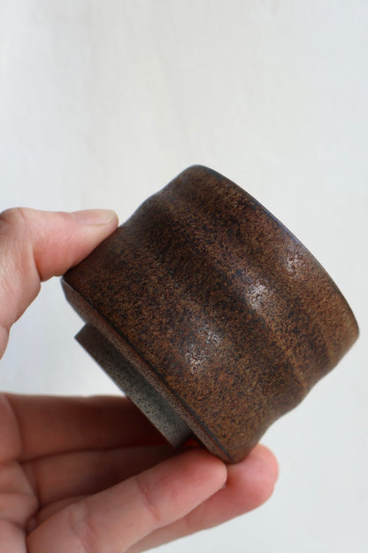 Organic Tumbler in Industrial Brown | Small