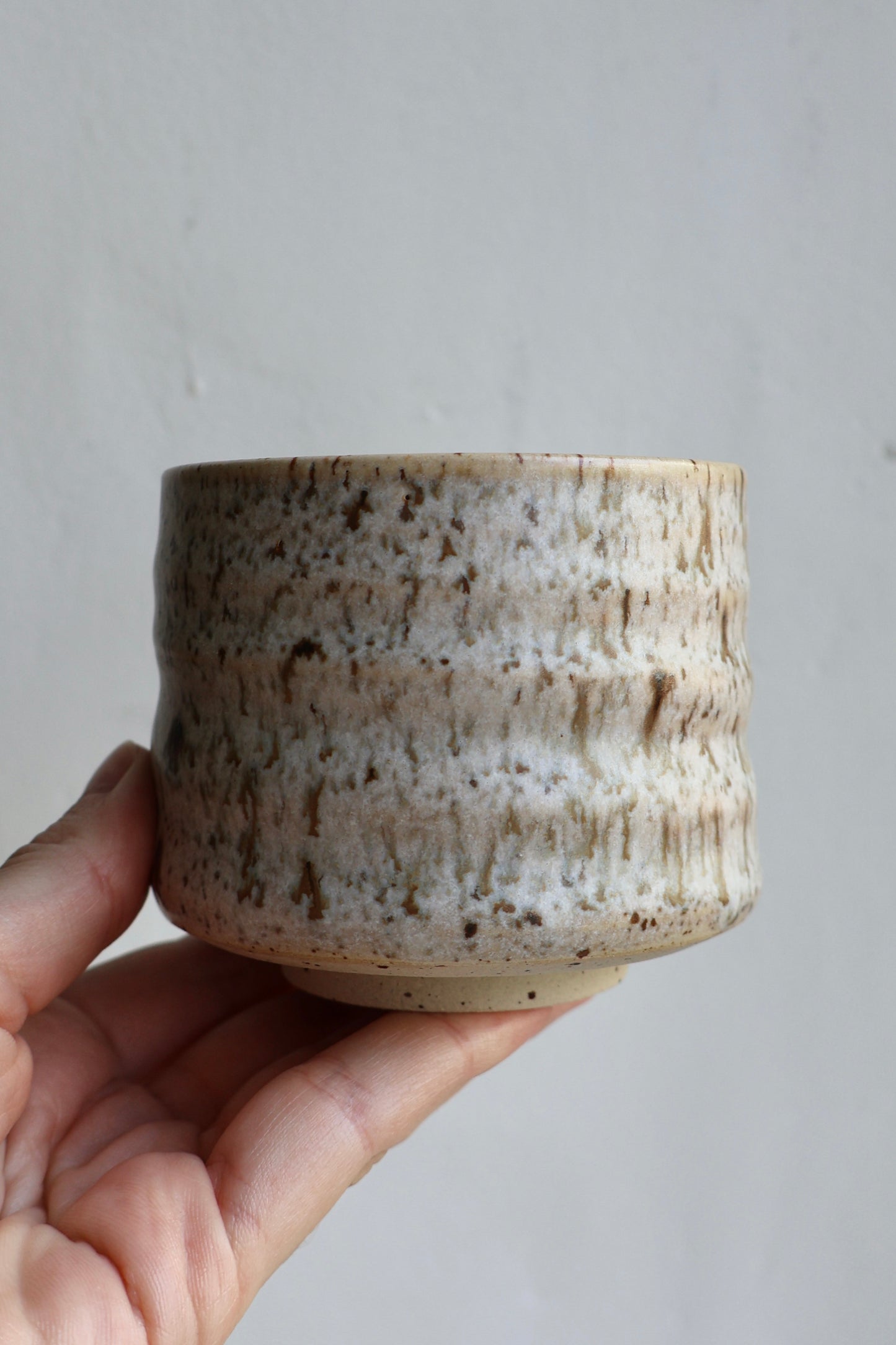 Organic Tumbler in Speckled Birch | Medium