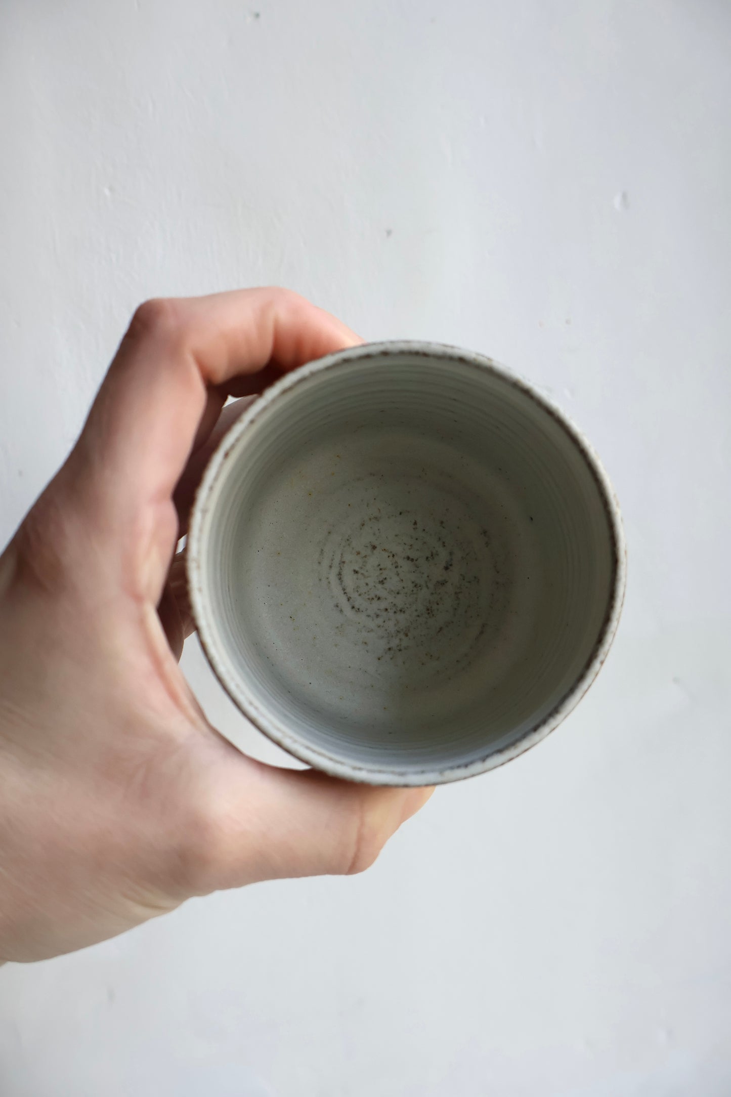 Tumbler in Matte White | Medium
