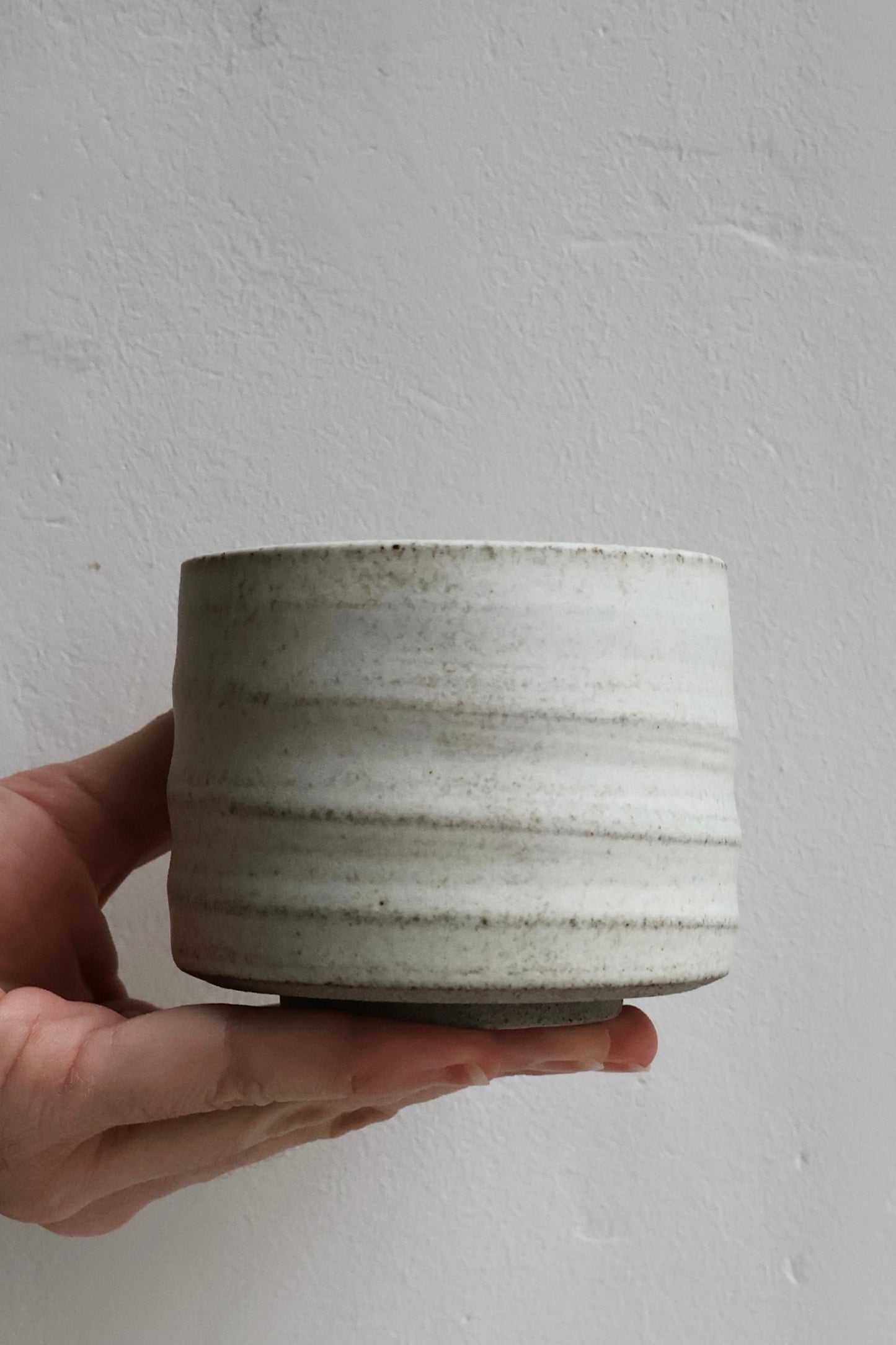 Tumbler in Matte White