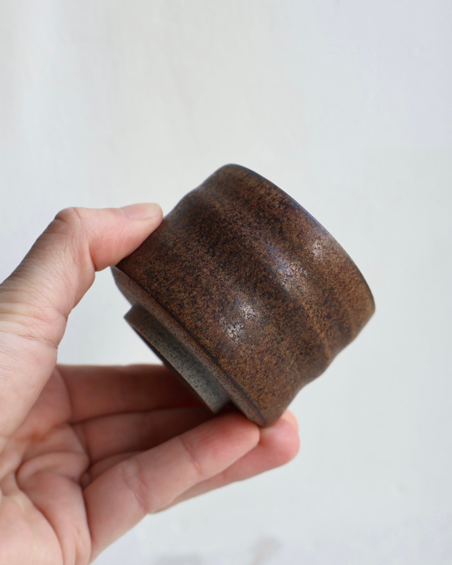 Organic Tumbler in Industrial Brown | Small