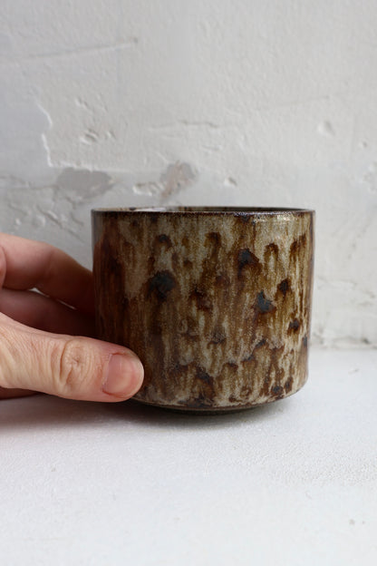Tumbler in Shiny White Sap | Medium