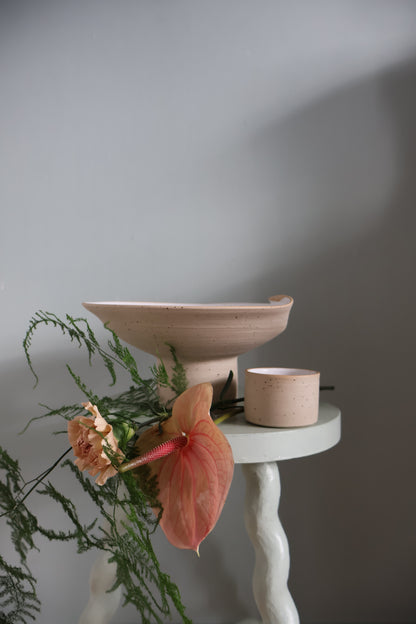 Folded Pedestal Vase