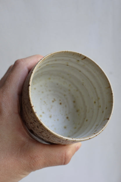 Organic Tumbler in Speckled Birch | Medium