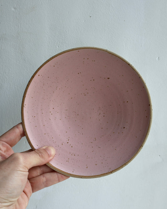 Pink Plate in Matte Pink