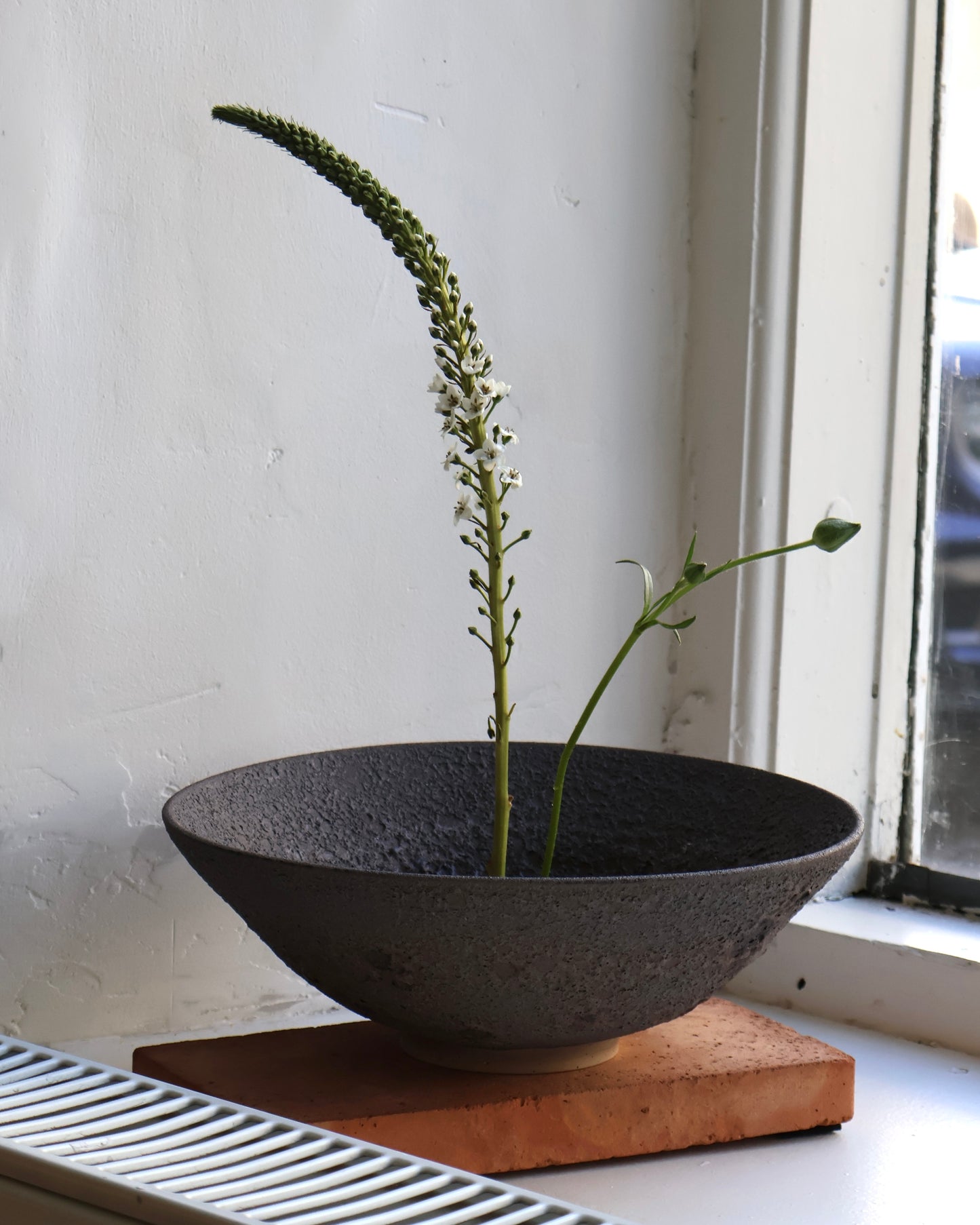 Fruit Bowl in Black Lava