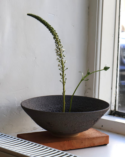 Fruit Bowl in Black Lava