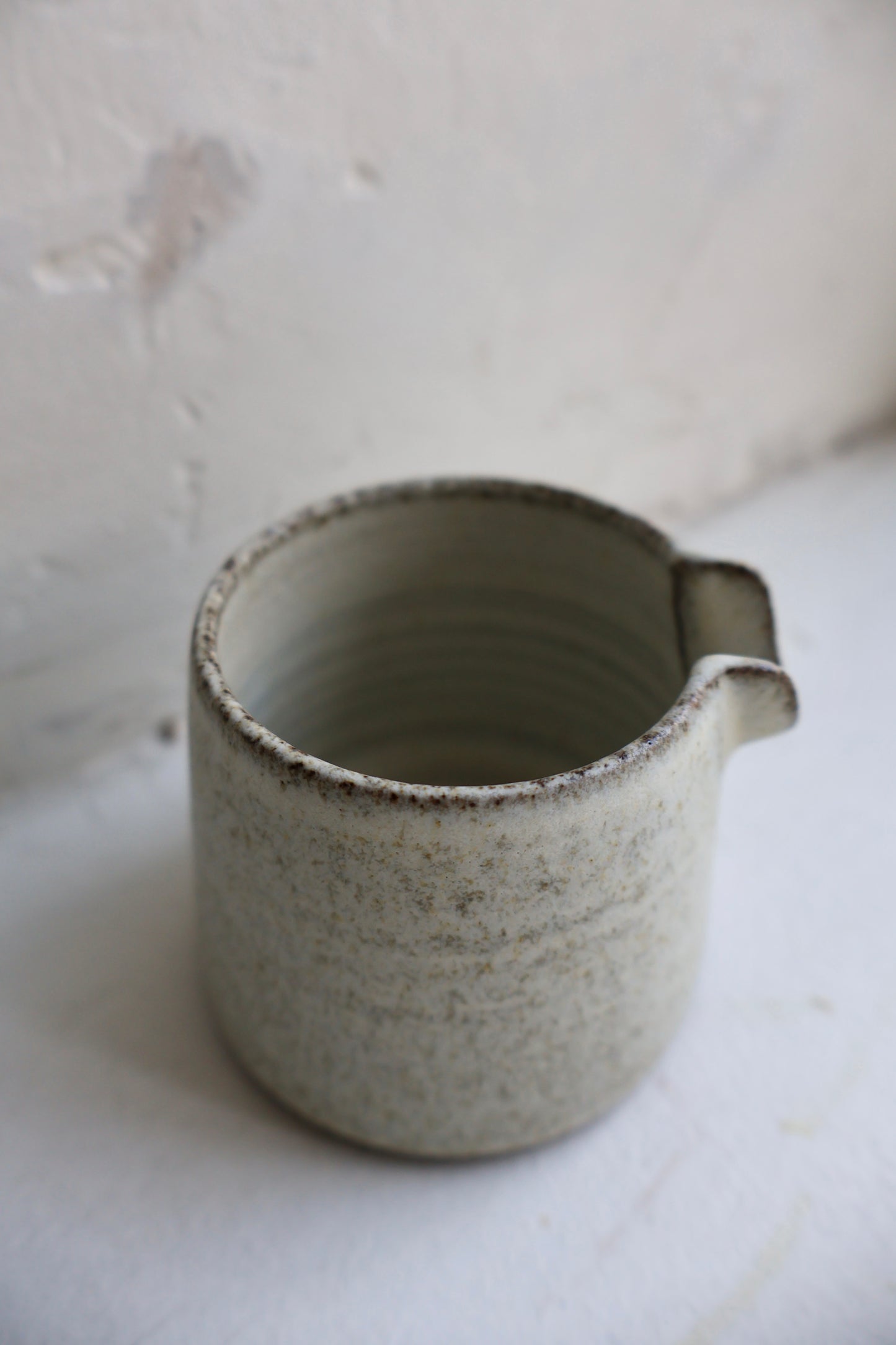 Tiny Jug in Matte White