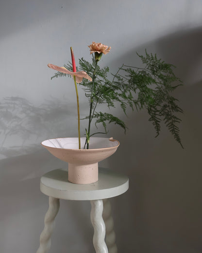 Folded Pedestal Vase