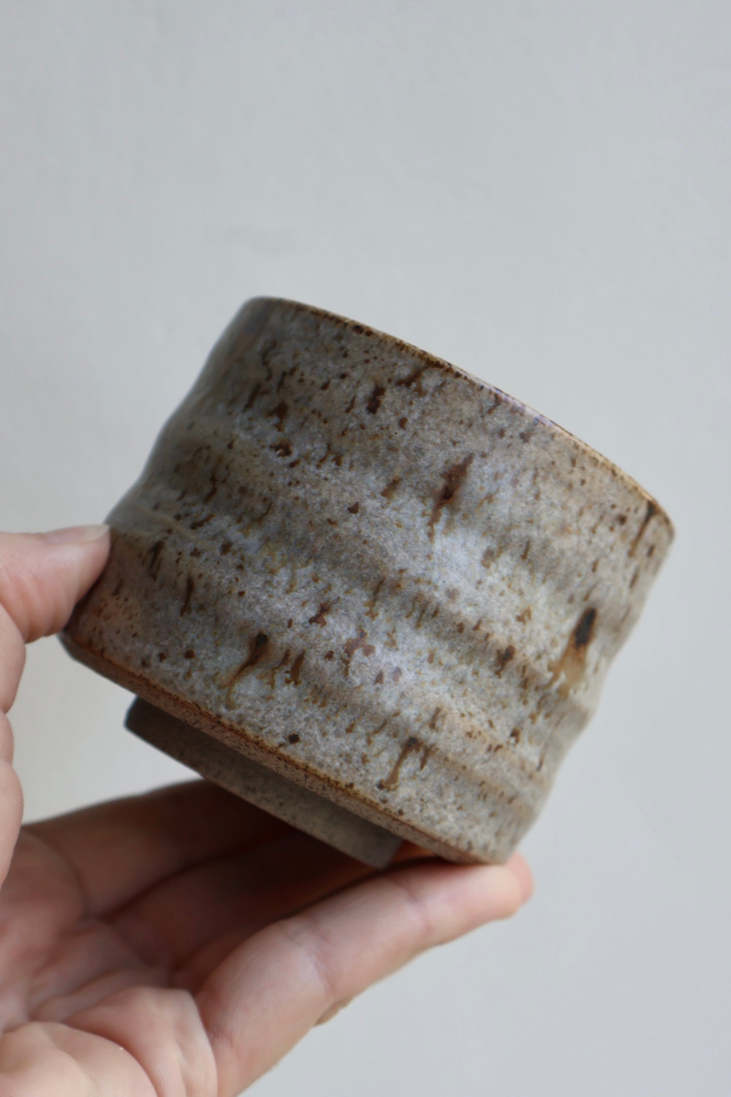 Organic Tumbler in Speckled Ash | Medium