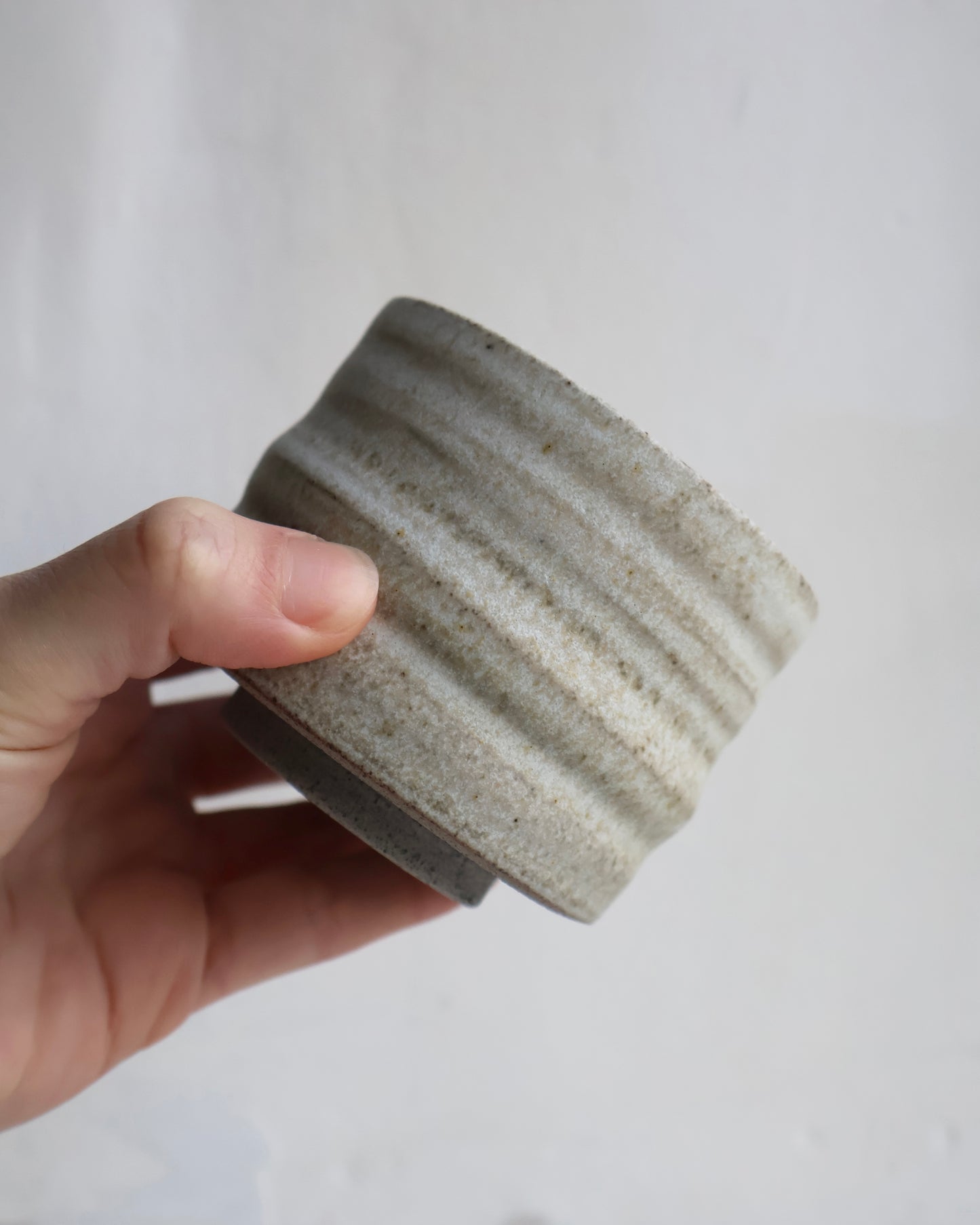 Organic Tumbler in Matte White | Medium