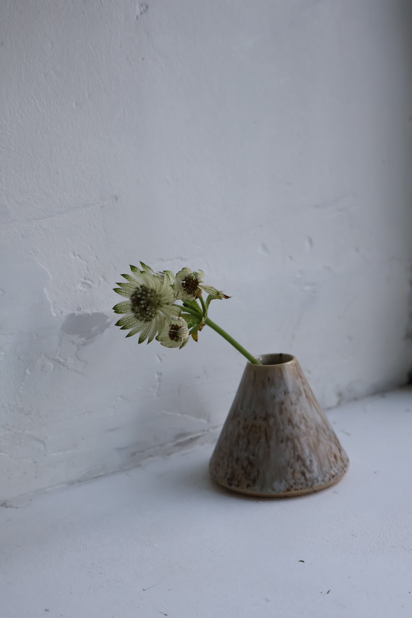 Mini Volcano Vase in Ash Drift