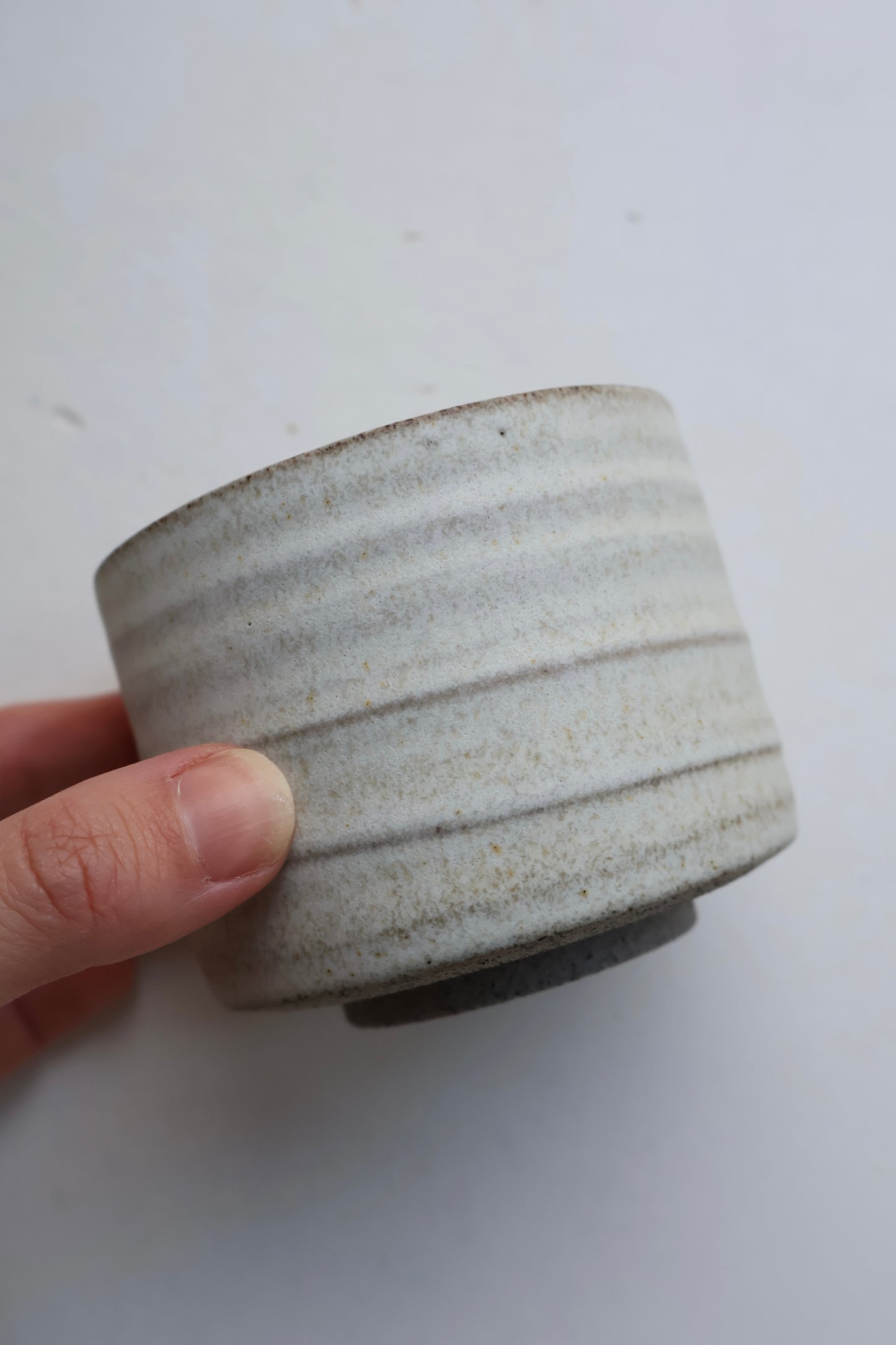 Tumbler in Matte White