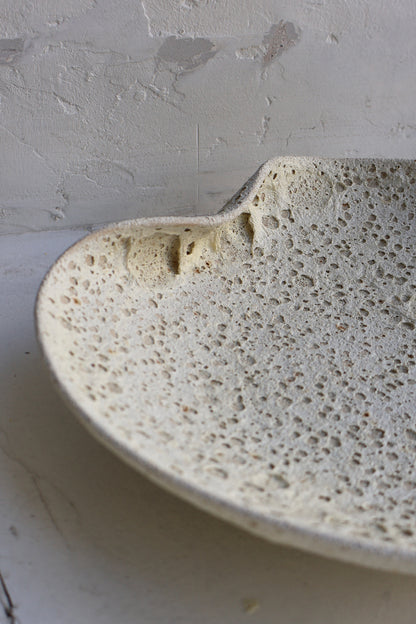 Fruit Bowl in White Lava