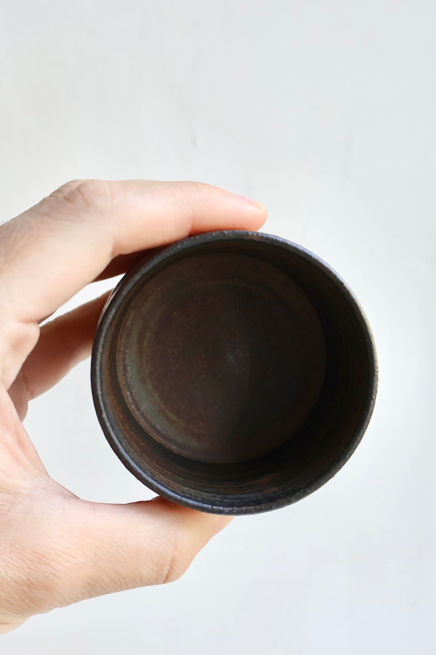 Organic Tumbler in Charred Brown | Small