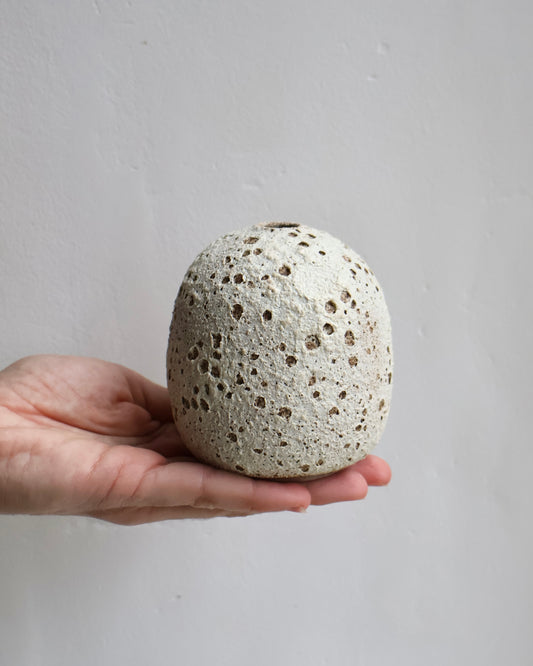 Bud Vase in a Matte White