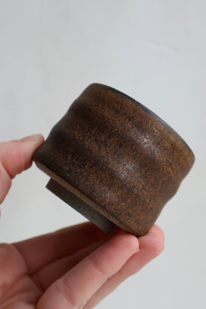 Organic Tumbler in Industrial Brown | Small