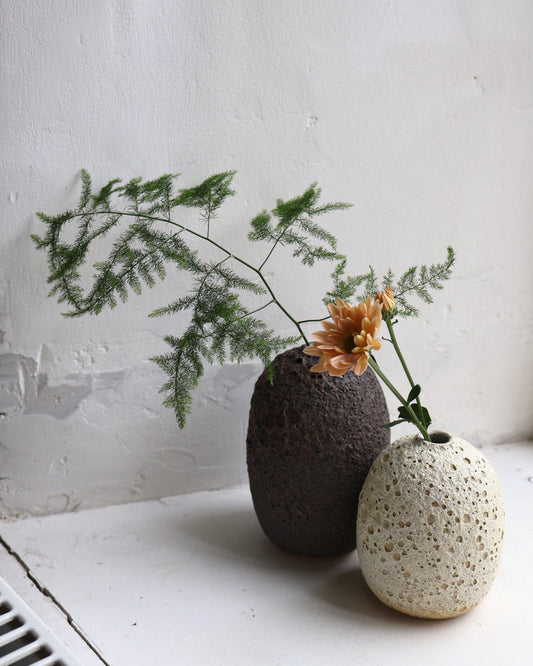 Yin Yang Lava Vases - Set of 2