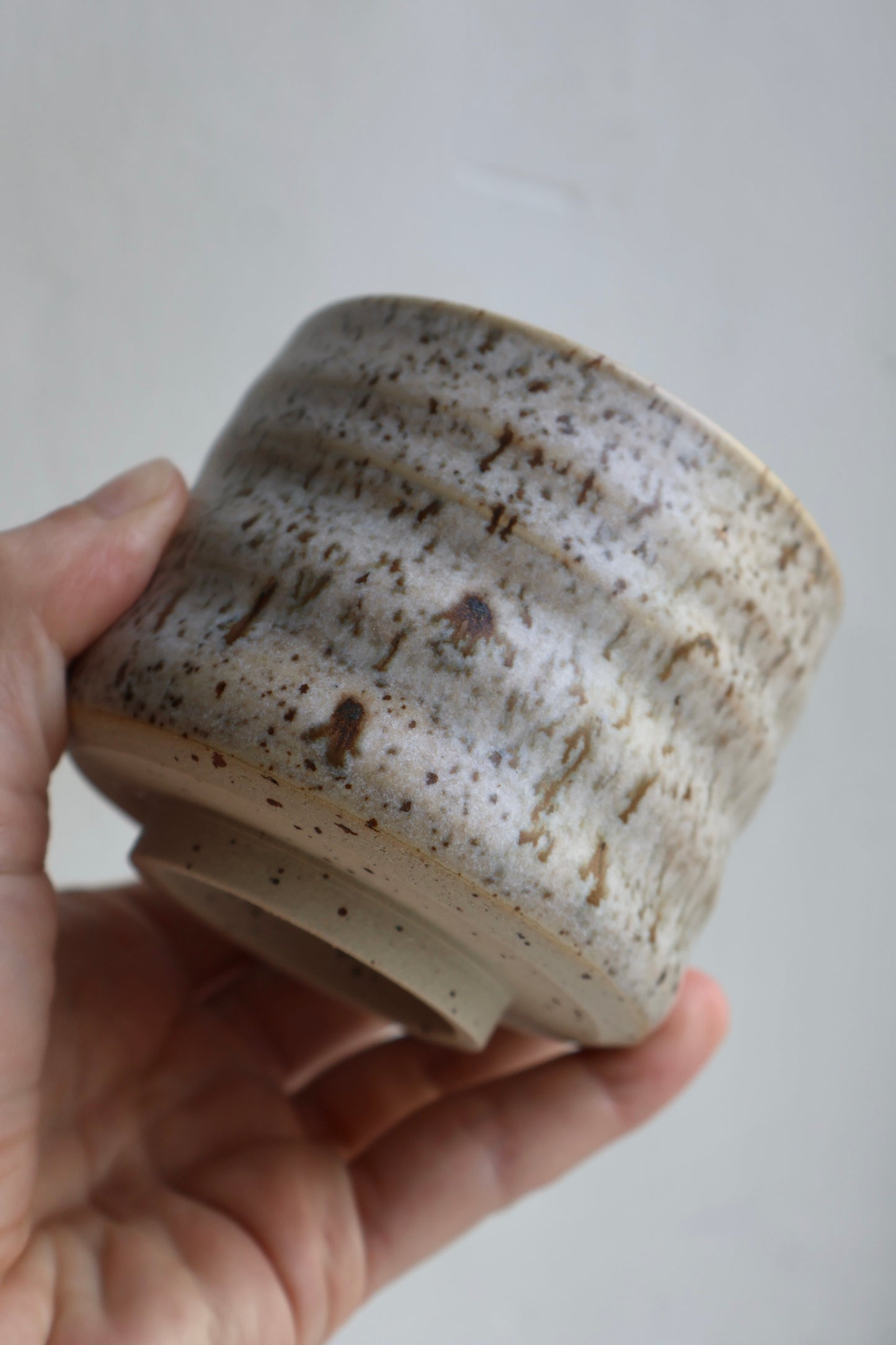 Organic Tumbler in Speckled Birch | Medium