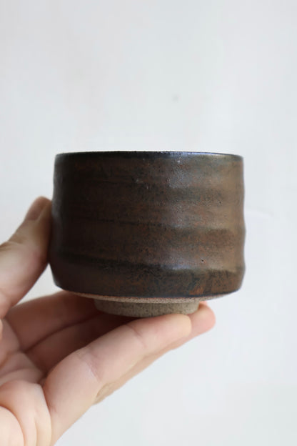 Organic Tumbler in Charred Brown | Small