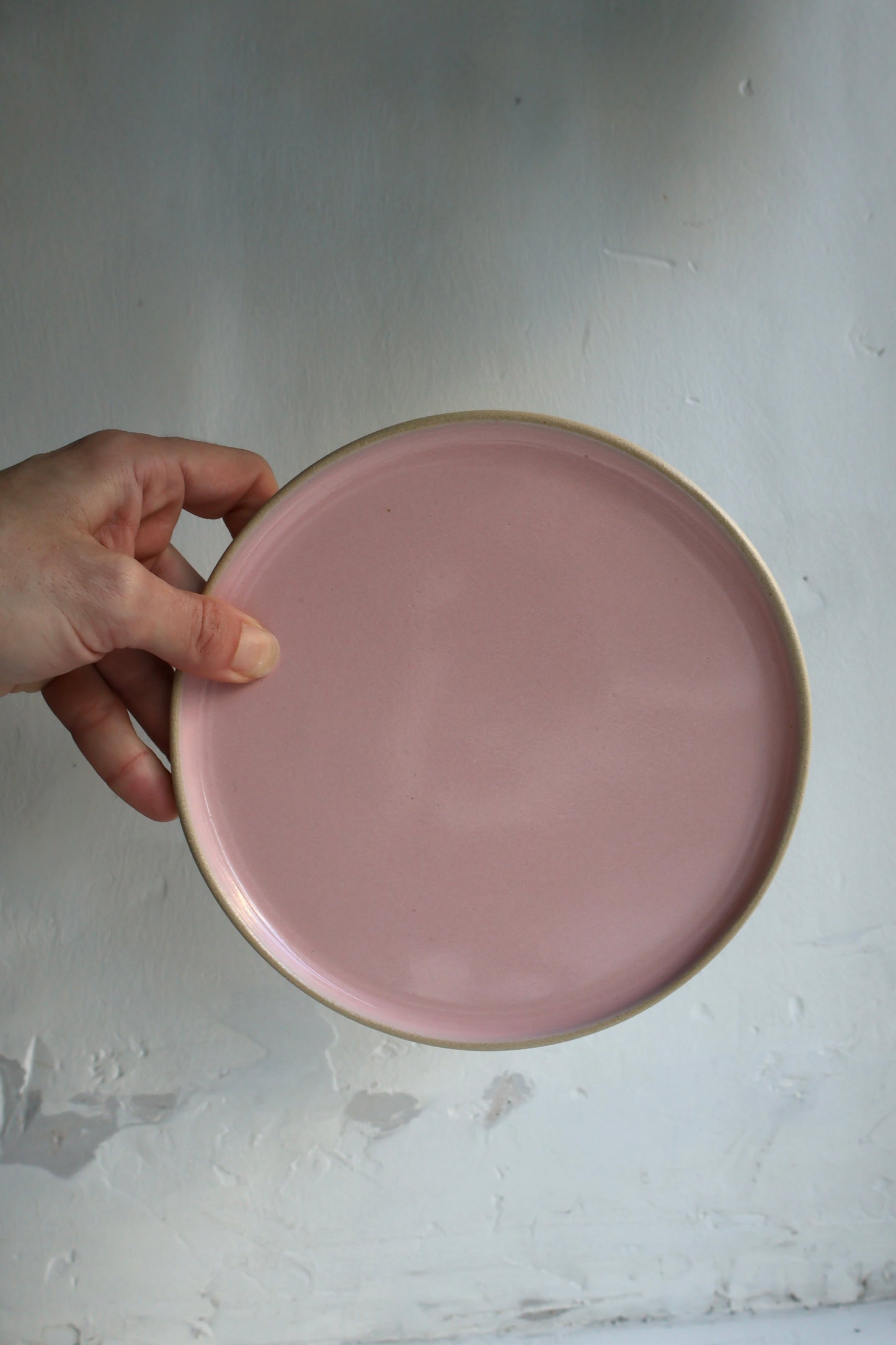 Side plate in Peony Pink