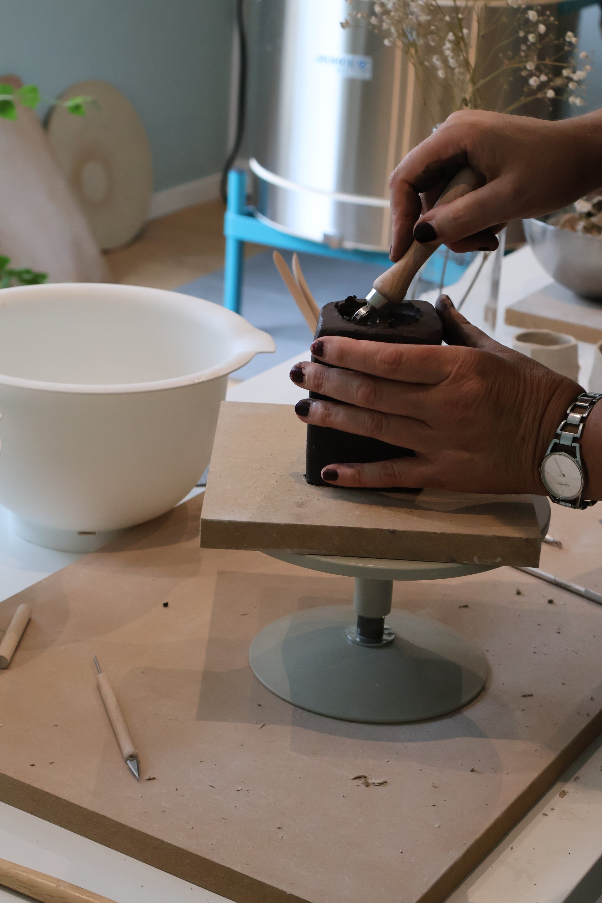 Kurinuki keramik kurs Malmö