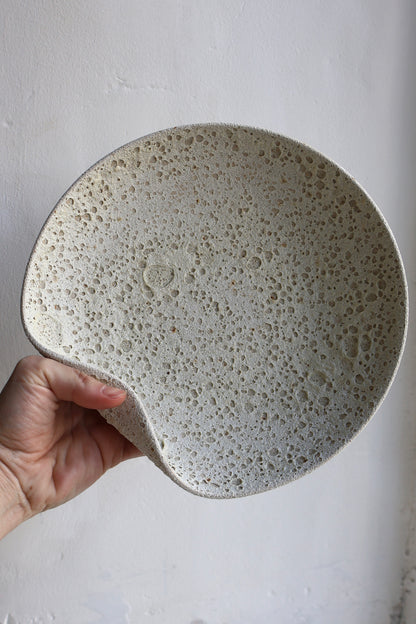 Fruit Bowl in White Lava