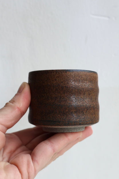 Organic Tumbler in Industrial Brown | Small