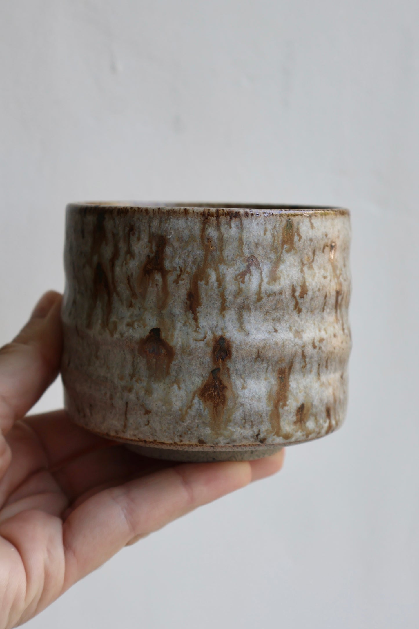 Organic Tumbler in Speckled Ash | Medium
