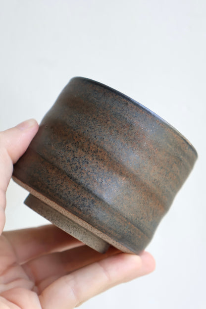 Organic Tumbler in Charred Brown | Medium