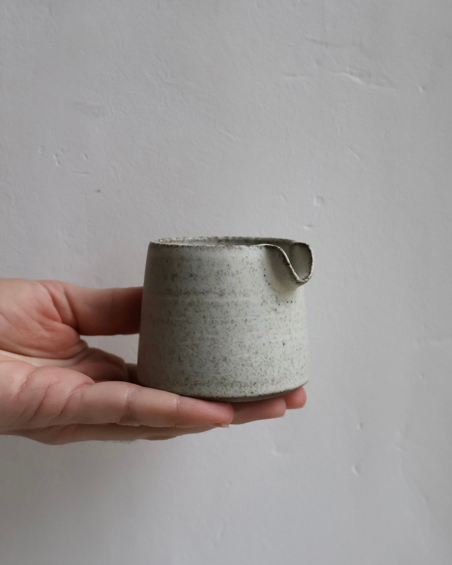 Tiny Jug in Matte White