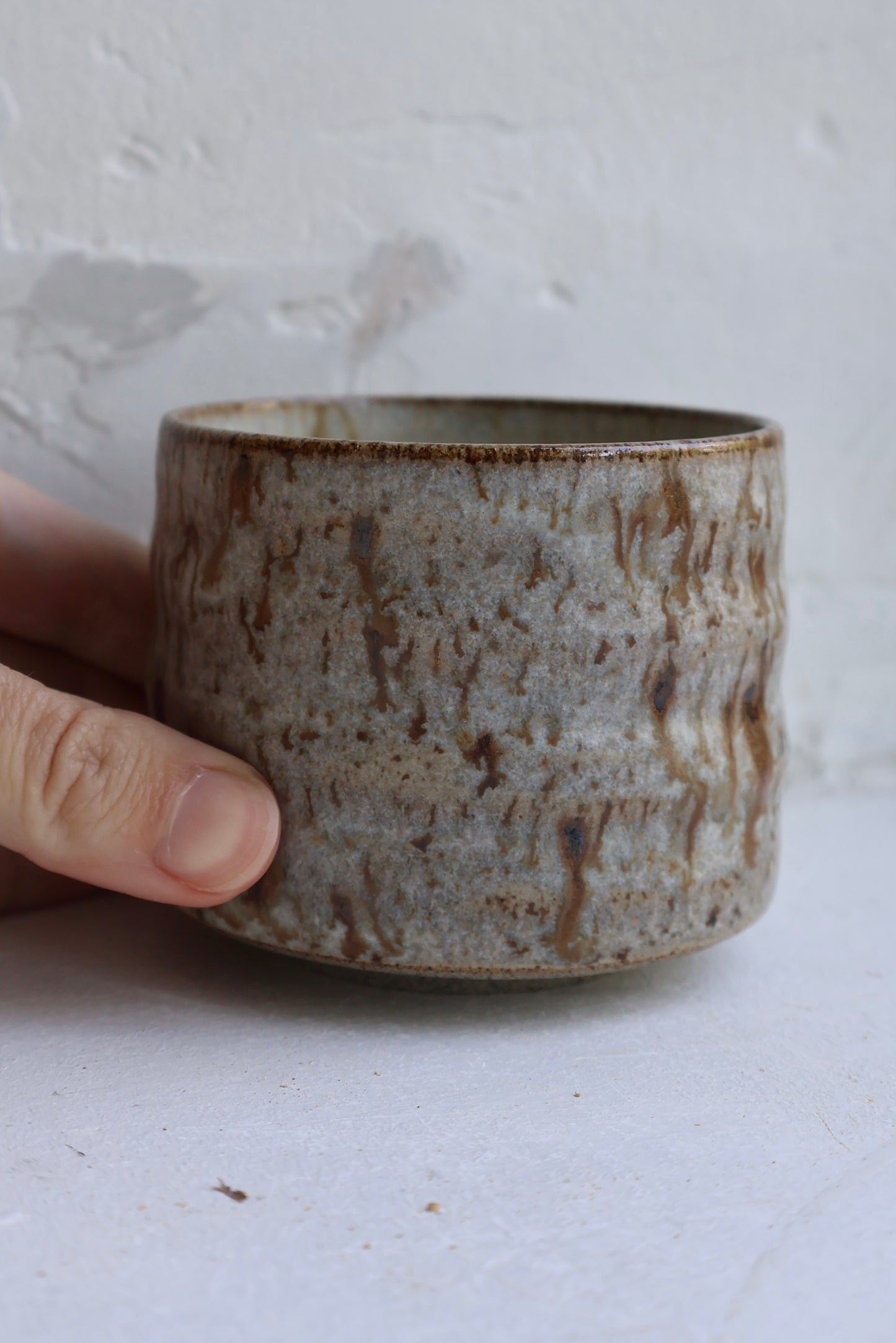 Organic Tumbler in Speckled Ash | Medium