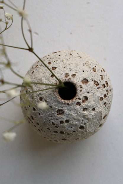 Bud Vase in a Matte White