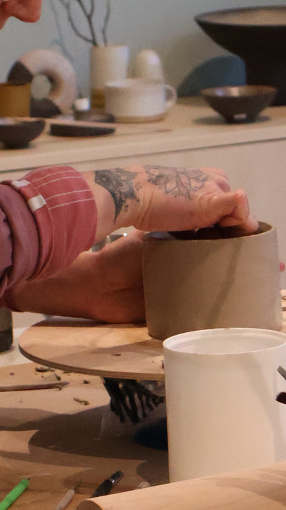 A relaxed, beginner-friendly ceramic workshop with Ela Grima.