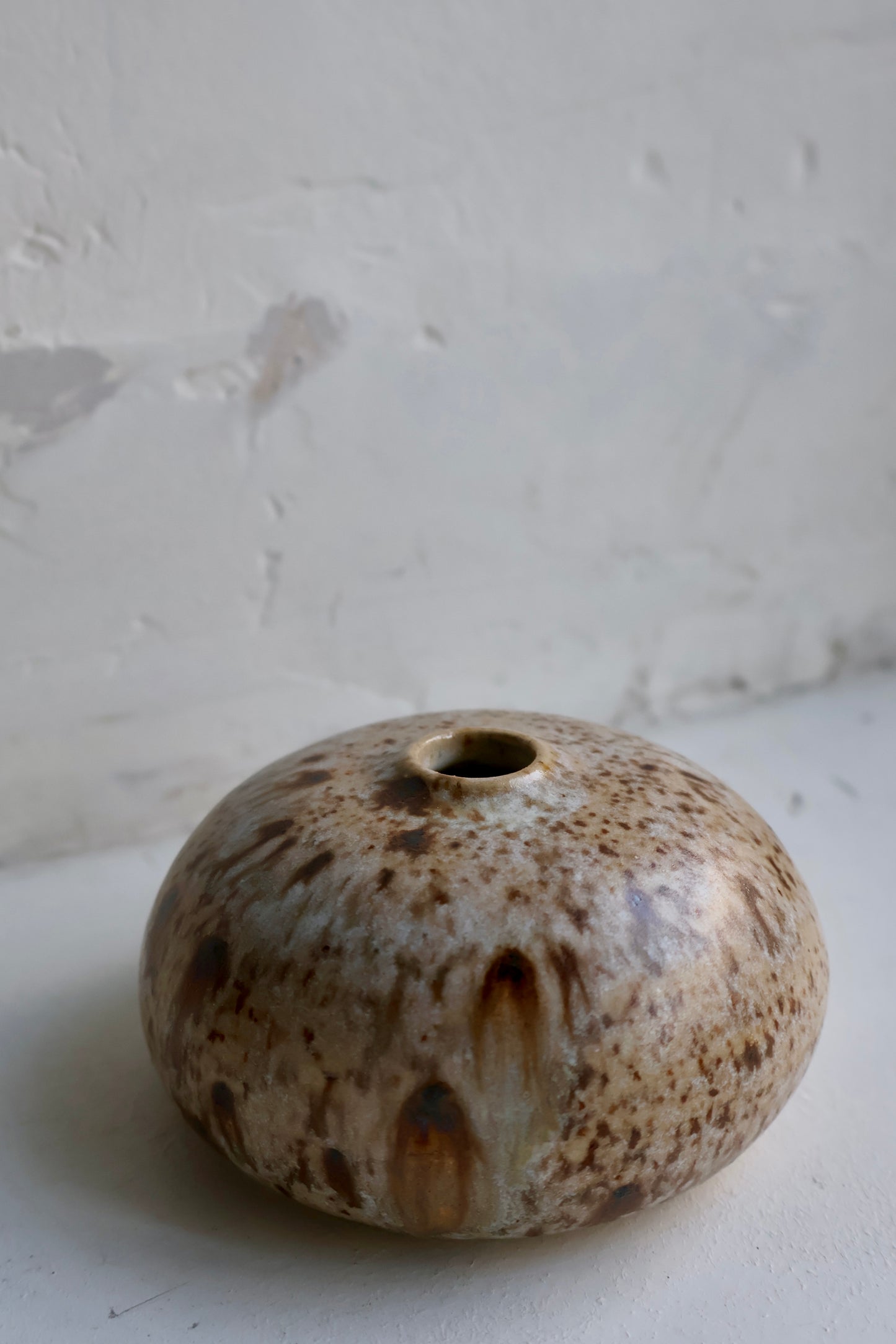 Pebble Vase in Duck Egg