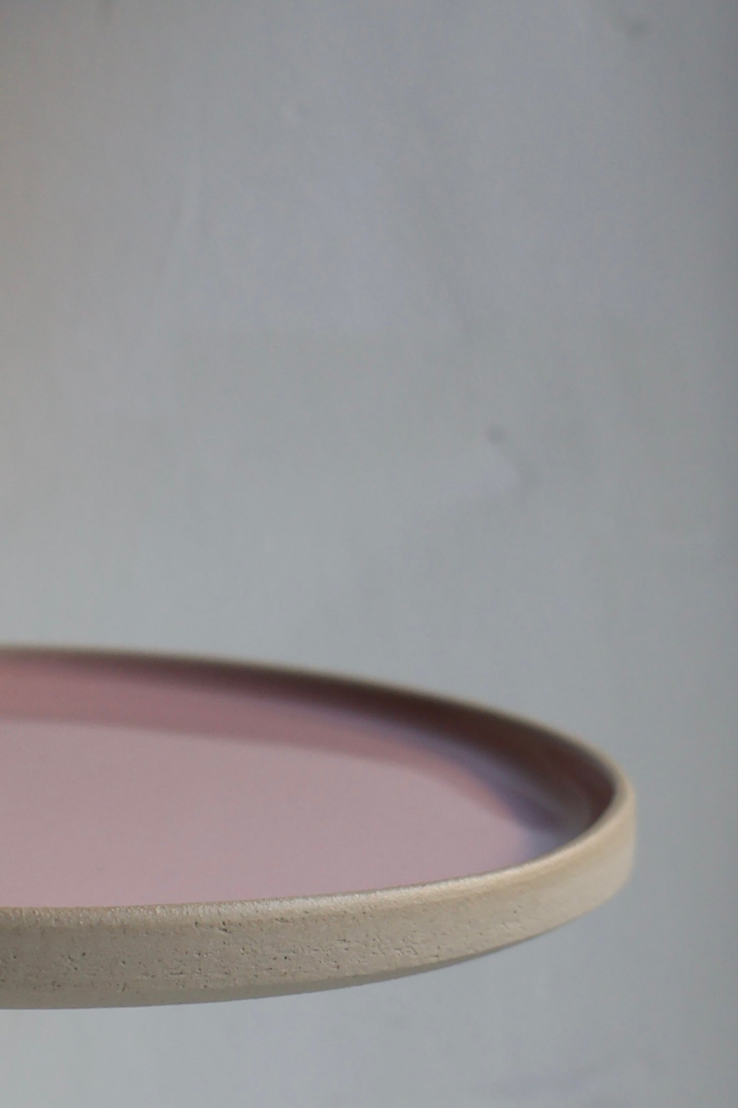 Side plate in Peony Pink