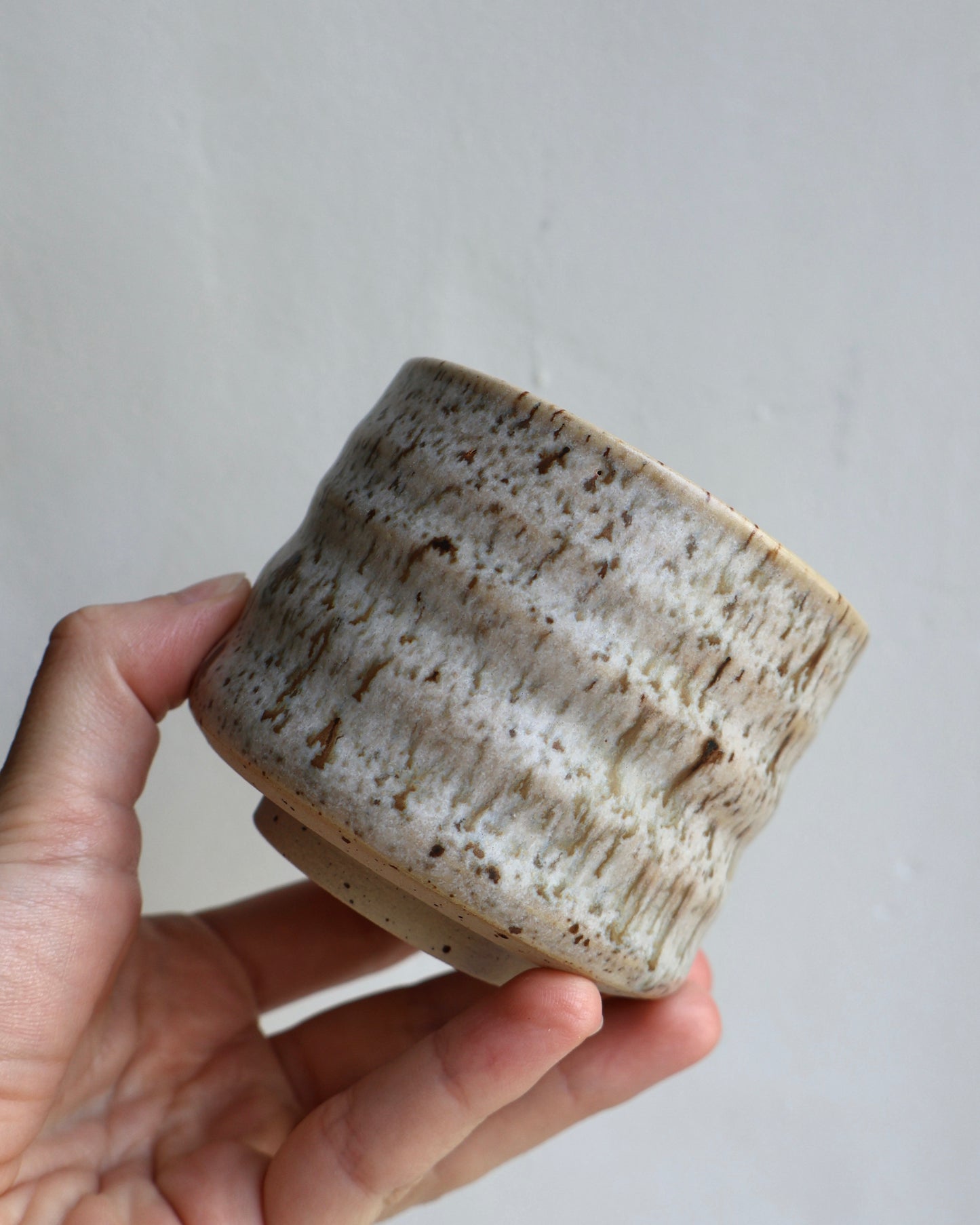 Organic Tumbler in Speckled Birch | Medium